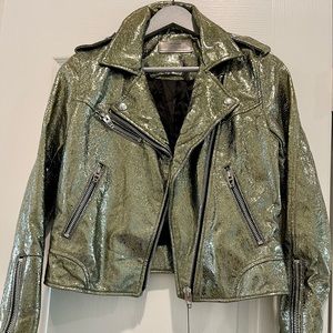 Blank NYC Moto Metallic Jacket